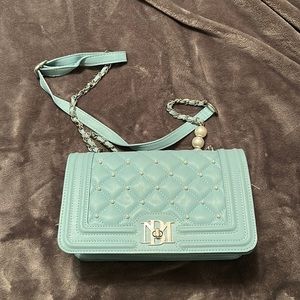 Badgley Mischka Faux-Leather Quilted Crossbody Bag